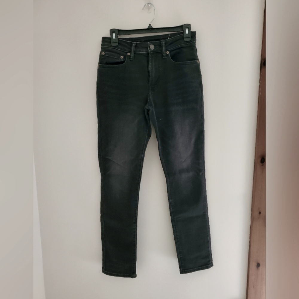 American Eagle Next Level Flex Slim Straight Jeans Black 28